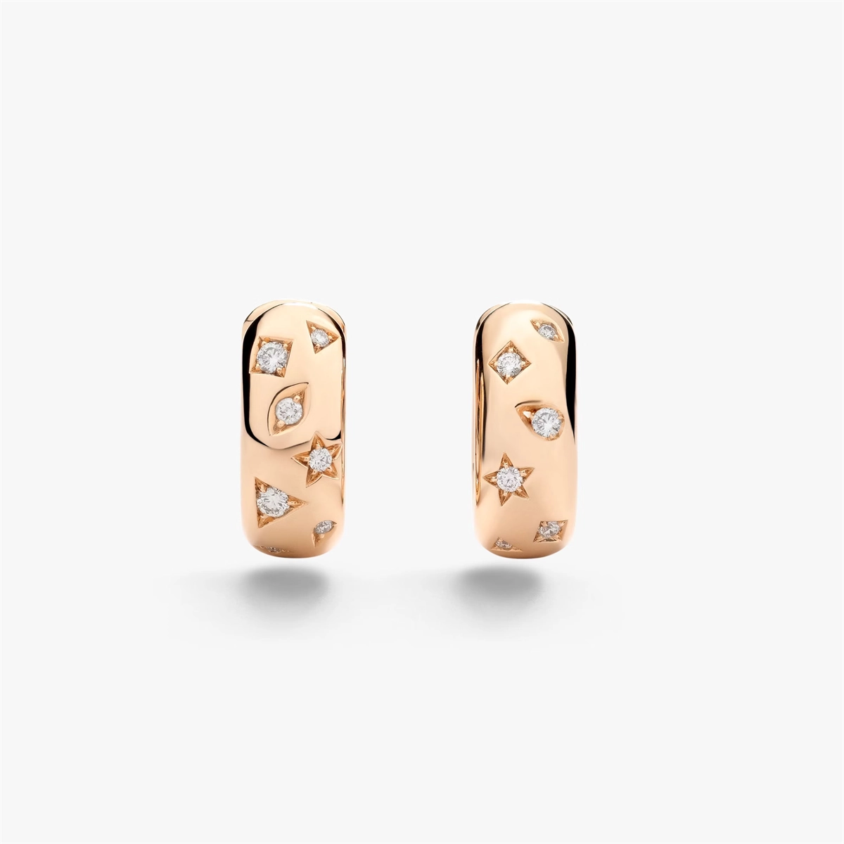 Pomellato Earrings in Rose Gold containing Diamond POC2061-O7000-DB000