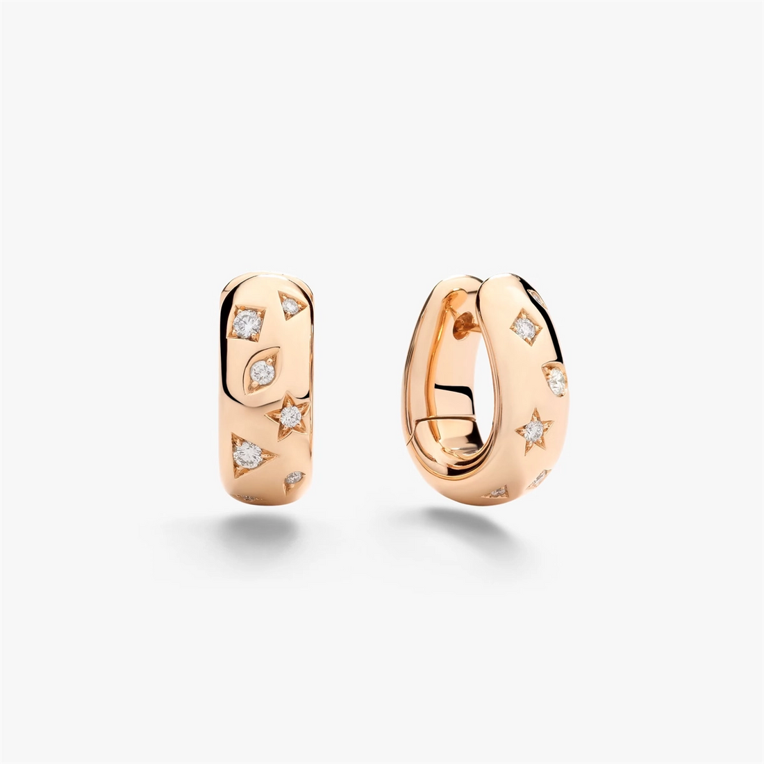 Pomellato Earrings in Rose Gold containing Diamond POC2061-O7000-DB000