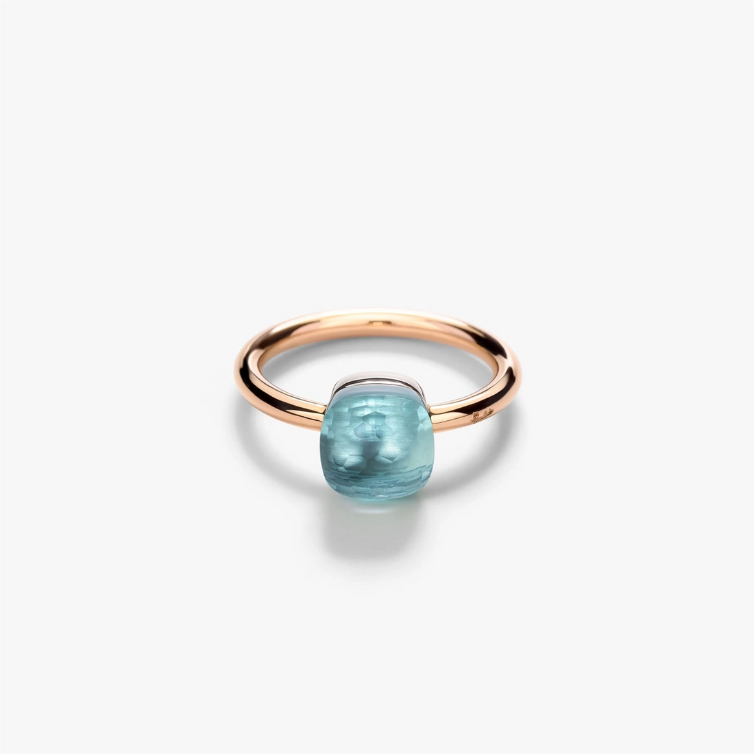 Pomellato Rings in Mixed Metals containing Blue topaz  PAB4030-O6000-000OY-54