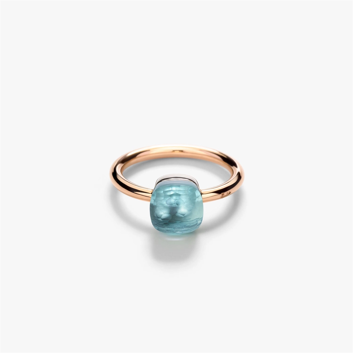 Pomellato Rings in Mixed Metals containing Blue topaz  PAB4030-O6000-000OY-54
