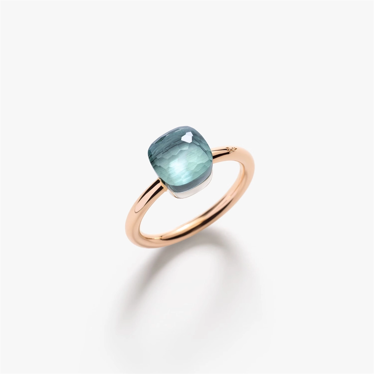 Pomellato Rings in Mixed Metals containing Blue topaz  PAB4030-O6000-000OY-54