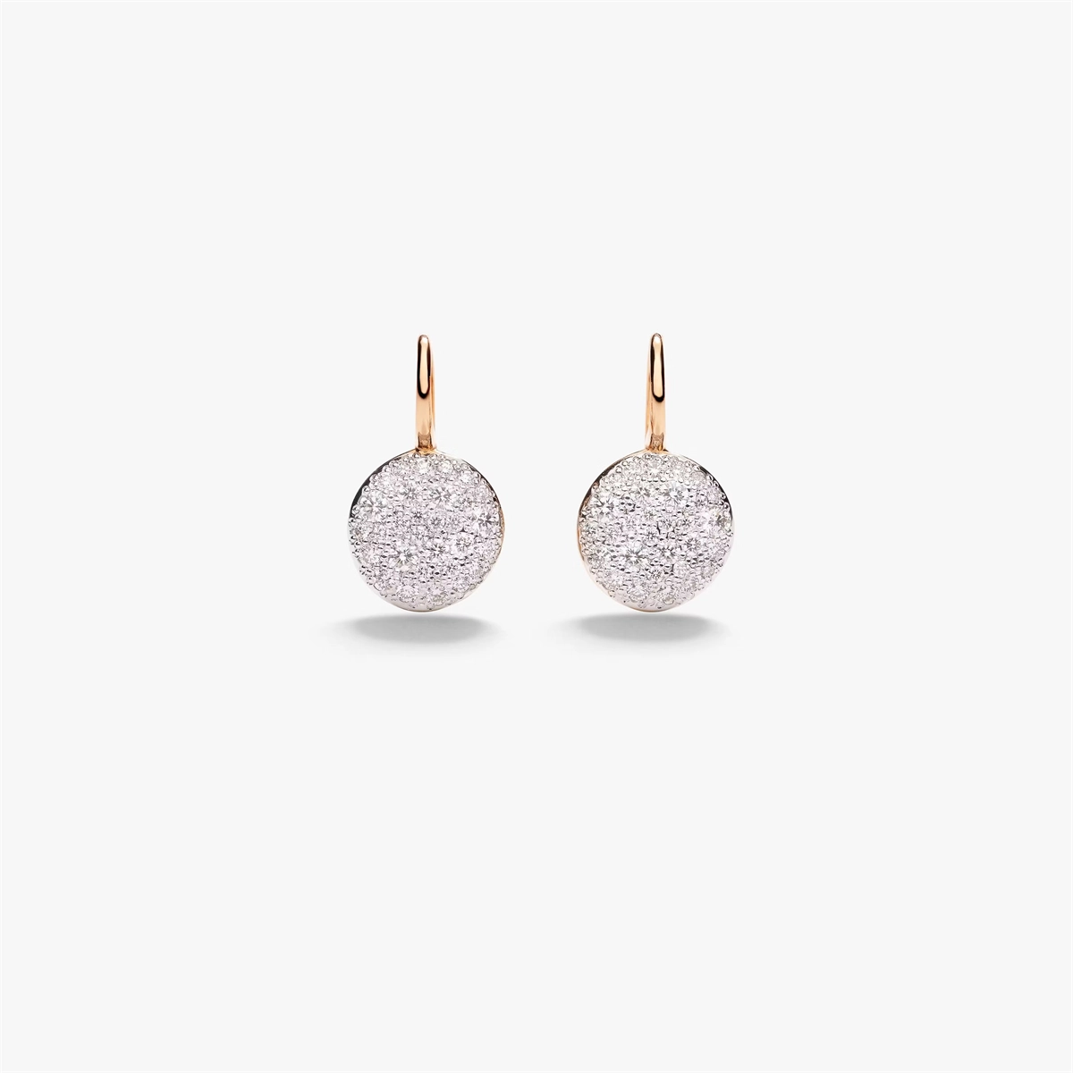 Pomellato Earrings in Mixed Metals containing Diamond POB2041-O7000-DB000