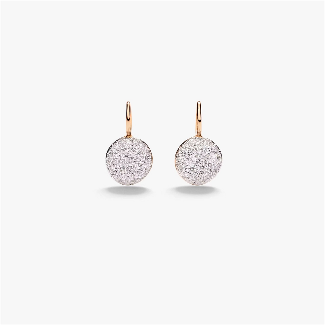 Pomellato Earrings in Mixed Metals containing Diamond POB2041-O7000-DB000