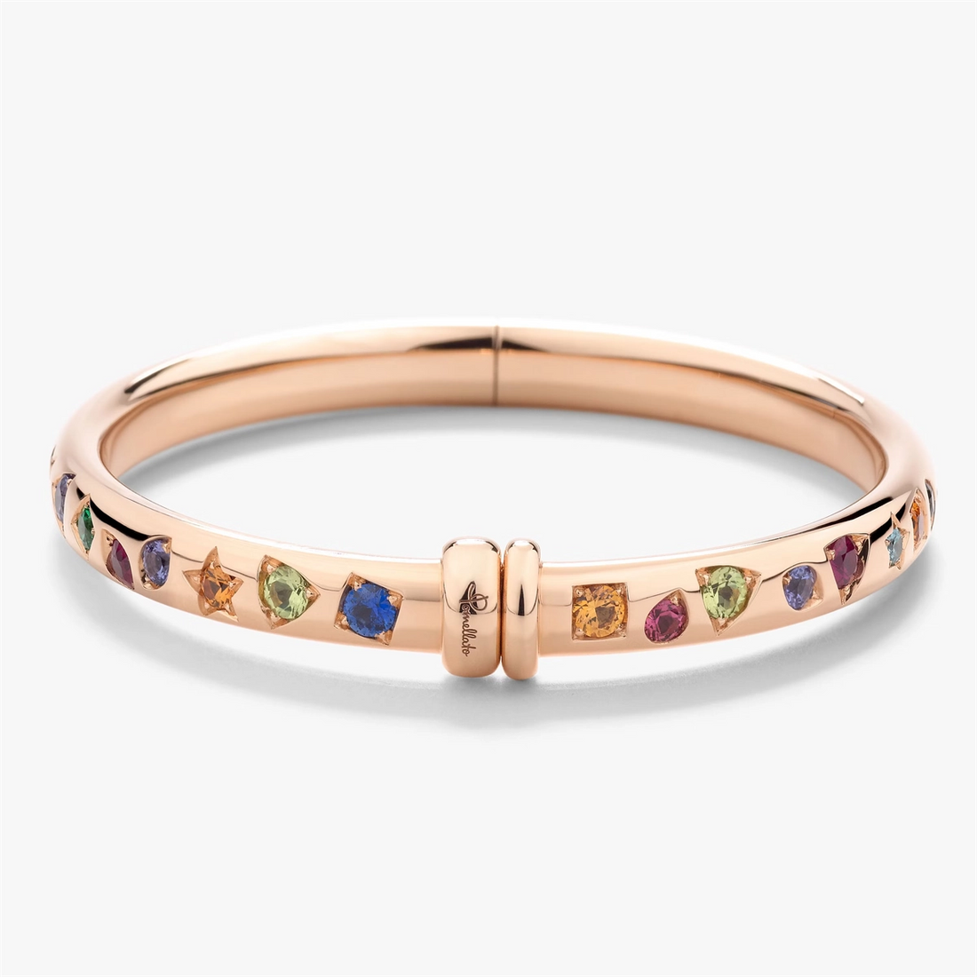 Pomellato Bracelets in Rose Gold containing Pink tourmaline, Peridot, Tanzanite, Other, Multi-gemstone, Ruby, Sapphire PBC1001-O7000-000VA-M
