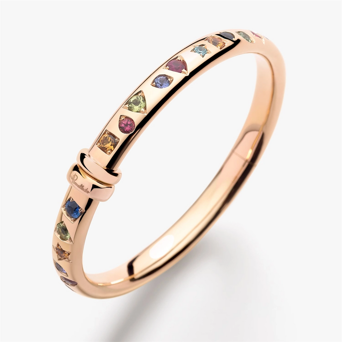 Pomellato Bracelets in Rose Gold containing Pink tourmaline, Peridot, Tanzanite, Other, Multi-gemstone, Ruby, Sapphire PBC1001-O7000-000VA-M