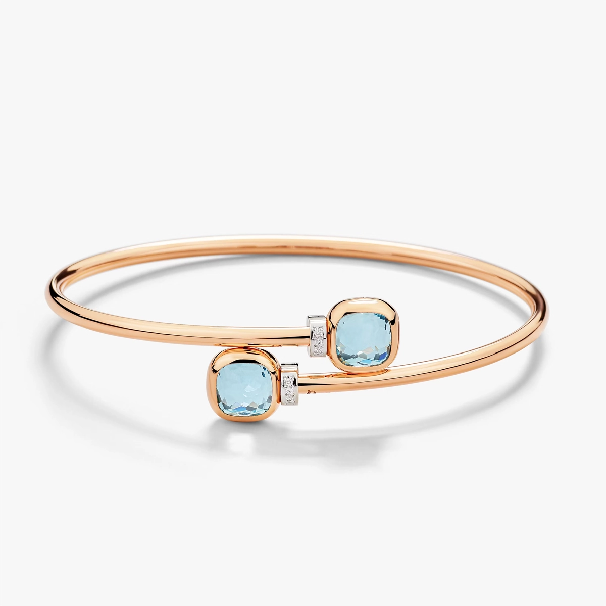 Pomellato Bracelets in Mixed Metals containing Blue topaz , Multi-gemstone, Diamond PBC5020-O6WHR-DB0YY