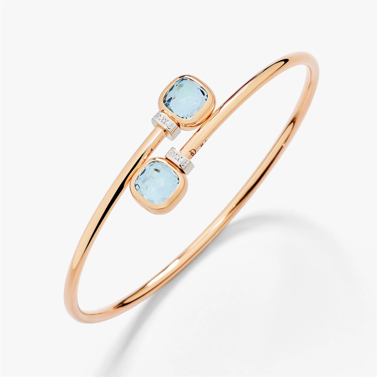 Pomellato Bracelets in Mixed Metals containing Blue topaz , Multi-gemstone, Diamond PBC5020-O6WHR-DB0YY-M