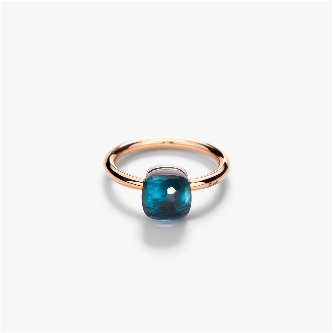 Pomellato Rings in Mixed Metals containing London blue topaz PAB4030-O6000-000TL-53
