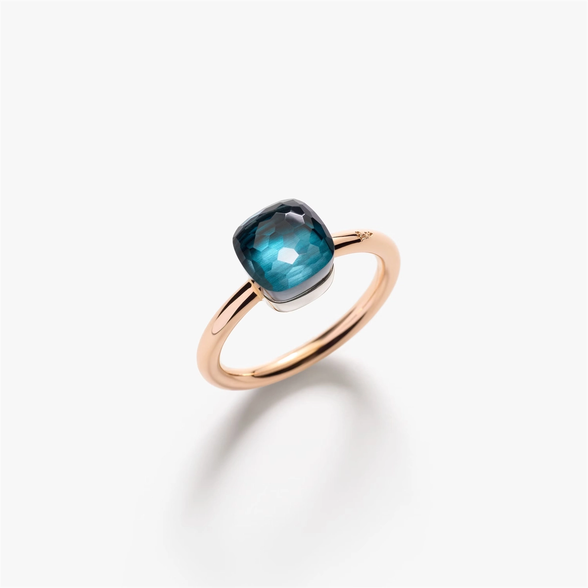 Pomellato Rings in Mixed Metals containing London blue topaz PAB4030-O6000-000TL