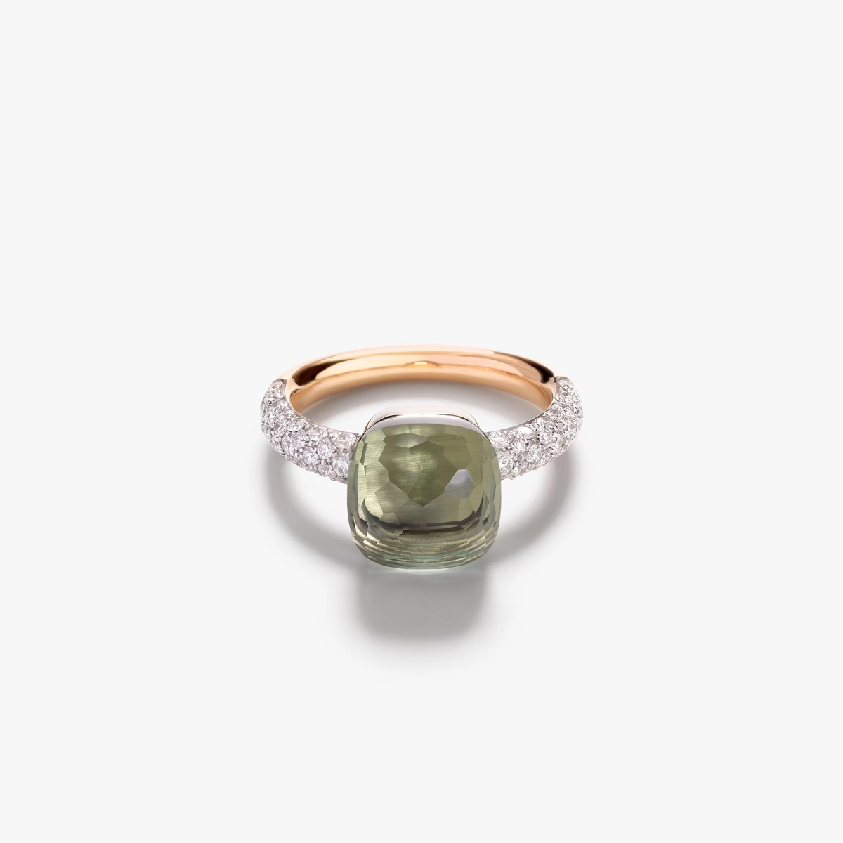 Pomellato Rings in Mixed Metals containing Other, Multi-gemstone, Diamond PAC0040-O6WHR-DB0PA