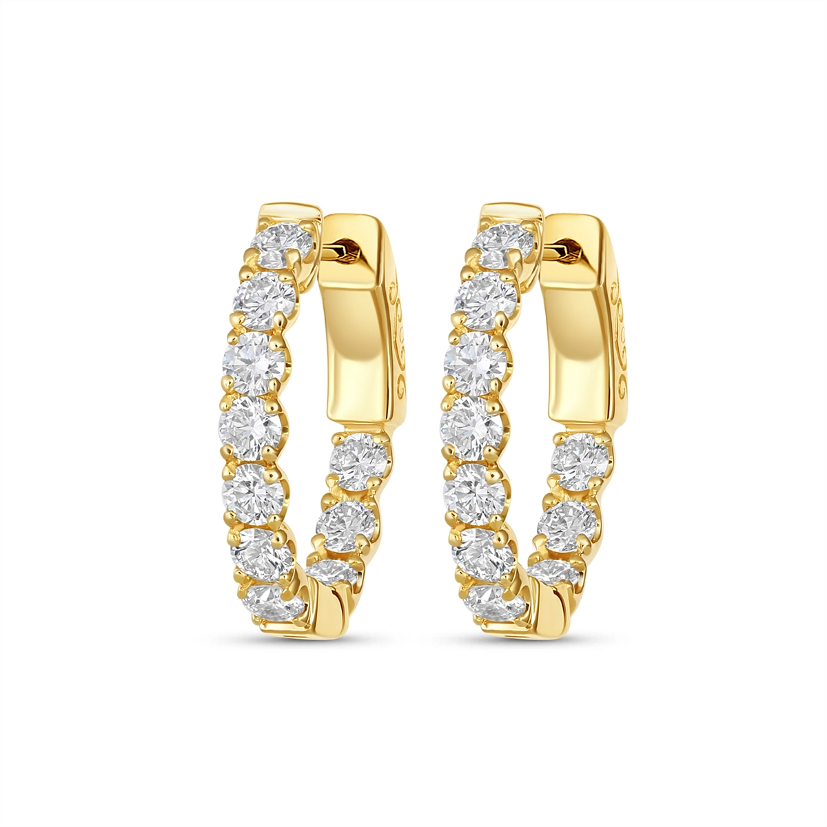 Earrings Earrings in Yellow Gold containing Diamond 457400