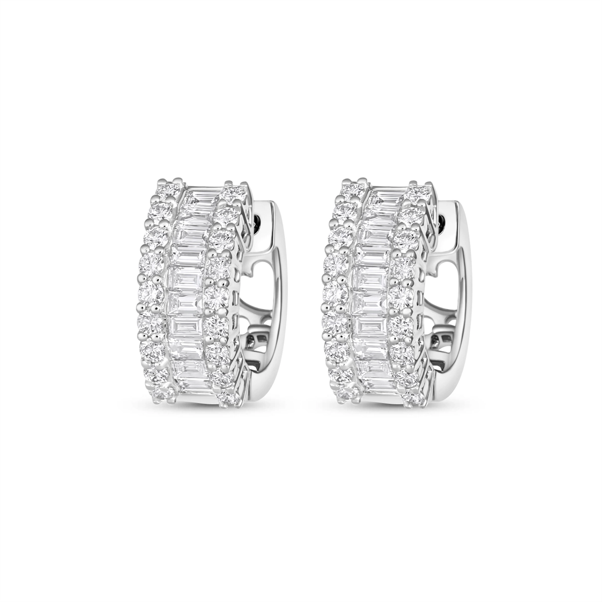 Earrings Earrings in White Gold containing Diamond 457402