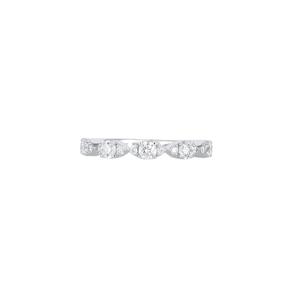 Wedding Bands Wedding Rings in White Gold containing Diamond 457404