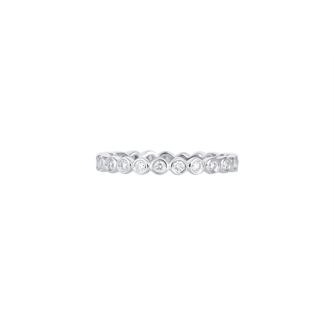 Wedding Bands Wedding Rings in White Gold containing Diamond 457406