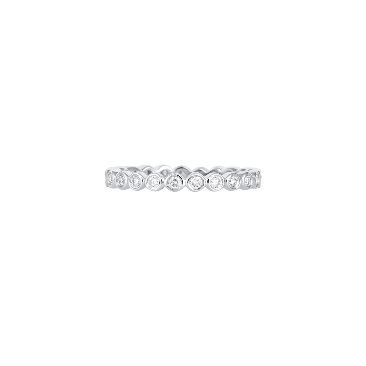 Wedding Bands Wedding Rings in White Gold containing Diamond 457406
