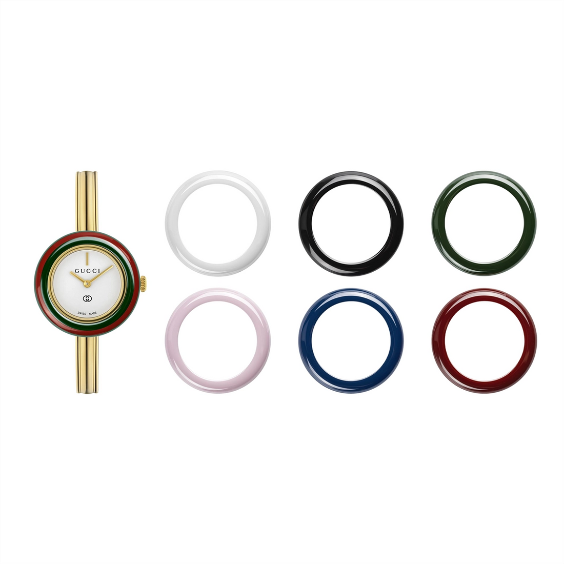 Gucci watch in Alternative Metals YA151542
