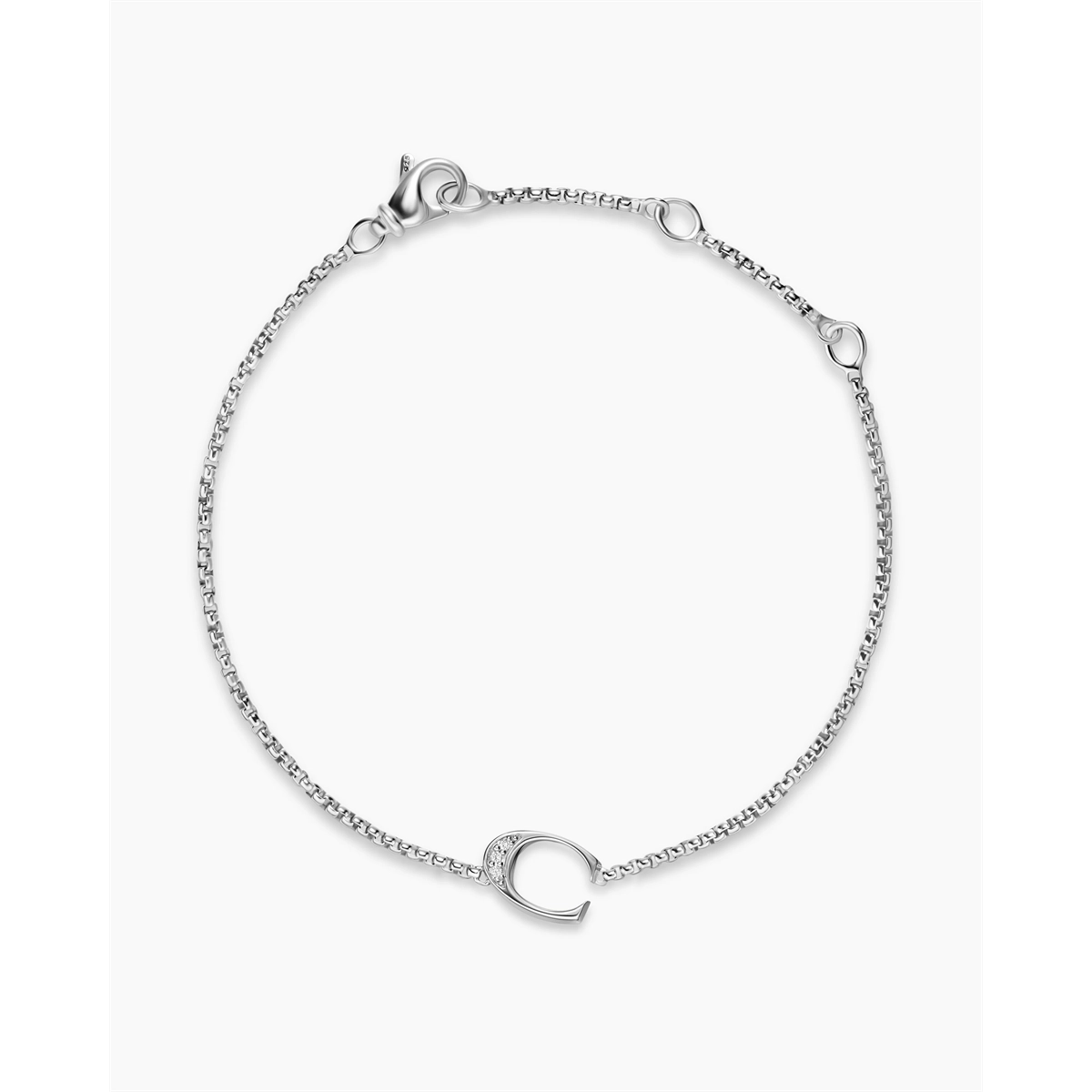 David Yurman Bracelets in Silver containing Diamond B18886DSSADIC