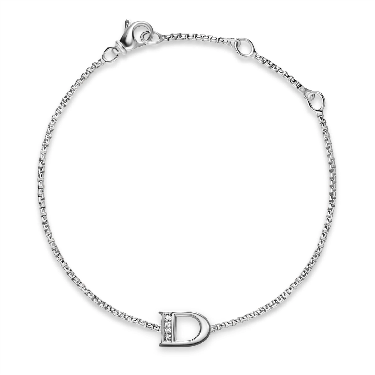 David Yurman Bracelets in Silver containing Diamond B18886DSSADID