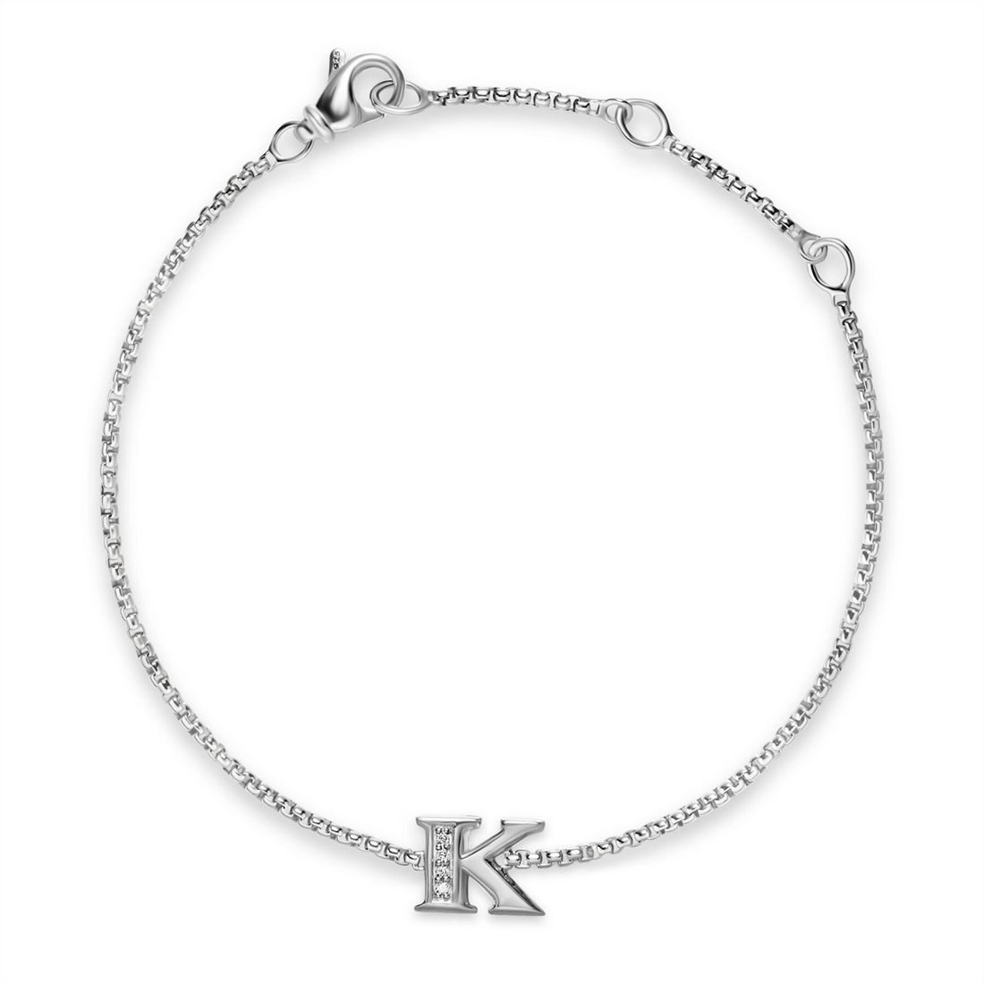 David Yurman Bracelets in Silver containing Diamond B18886DSSADIK