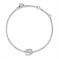 David Yurman Bracelets in Silver containing Diamond B18886DSSADIS