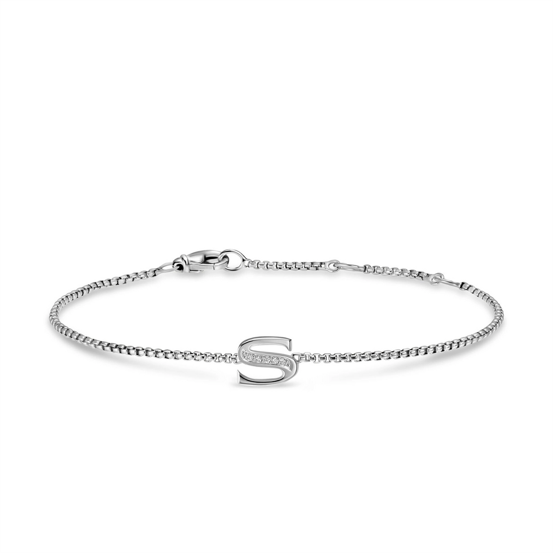 David Yurman Bracelets in Silver containing Diamond B18886DSSADIS