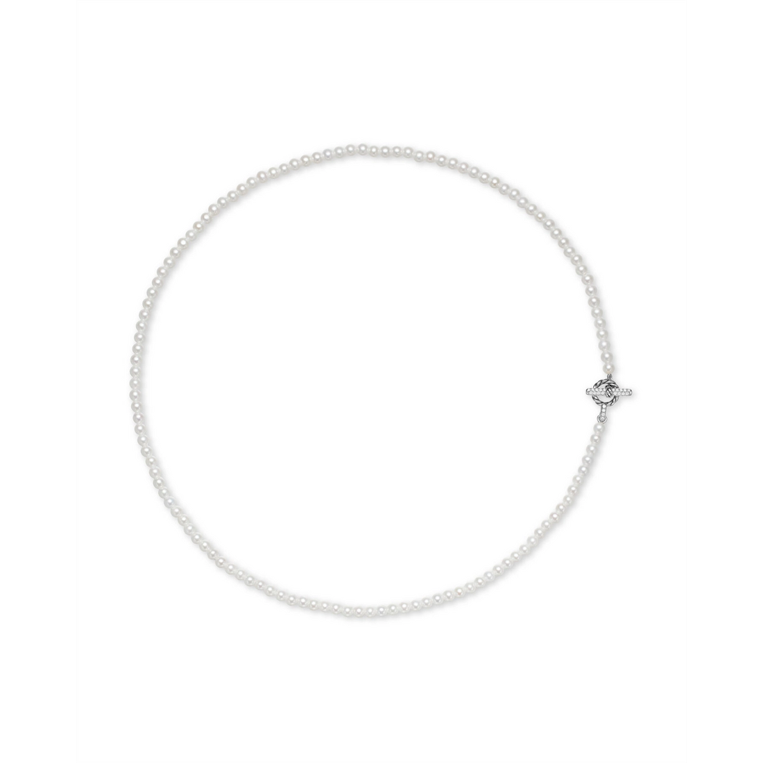 David Yurman Necklaces in Silver containing Multi-gemstone, Diamond, Pearl N18899DSSDPEDI17