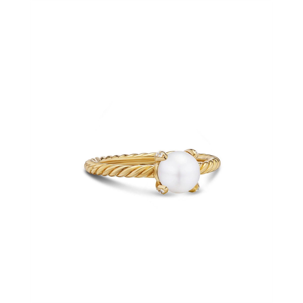 David Yurman Rings in Yellow Gold containing Multi-gemstone, Diamond, Pearl R18400D88DPEDI6