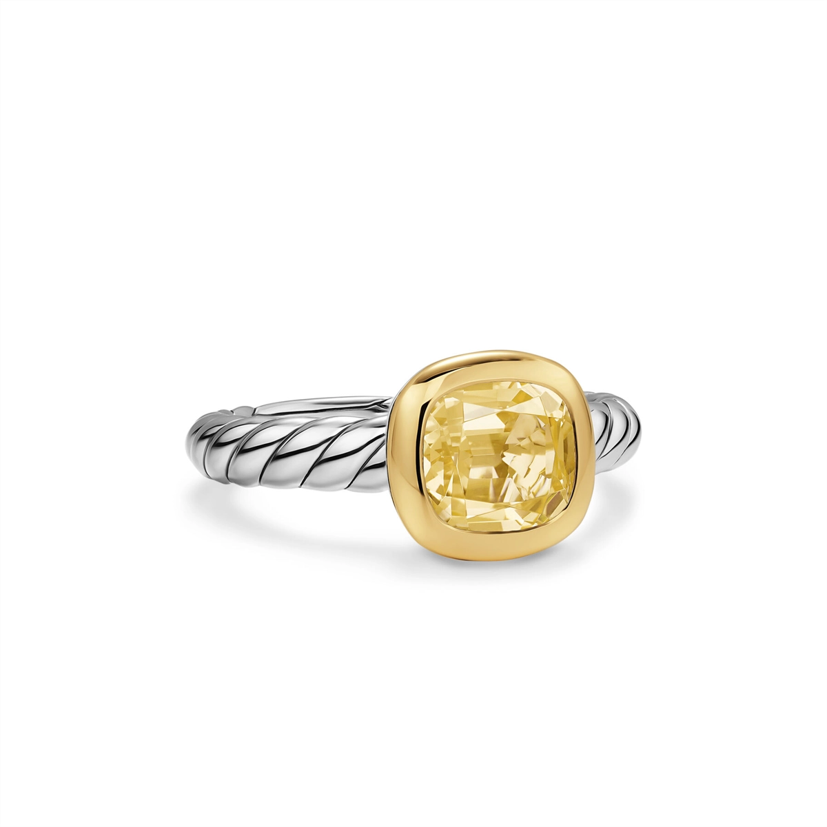 David Yurman Rings in Mixed Metals containing Citrine R18733S8ACC7