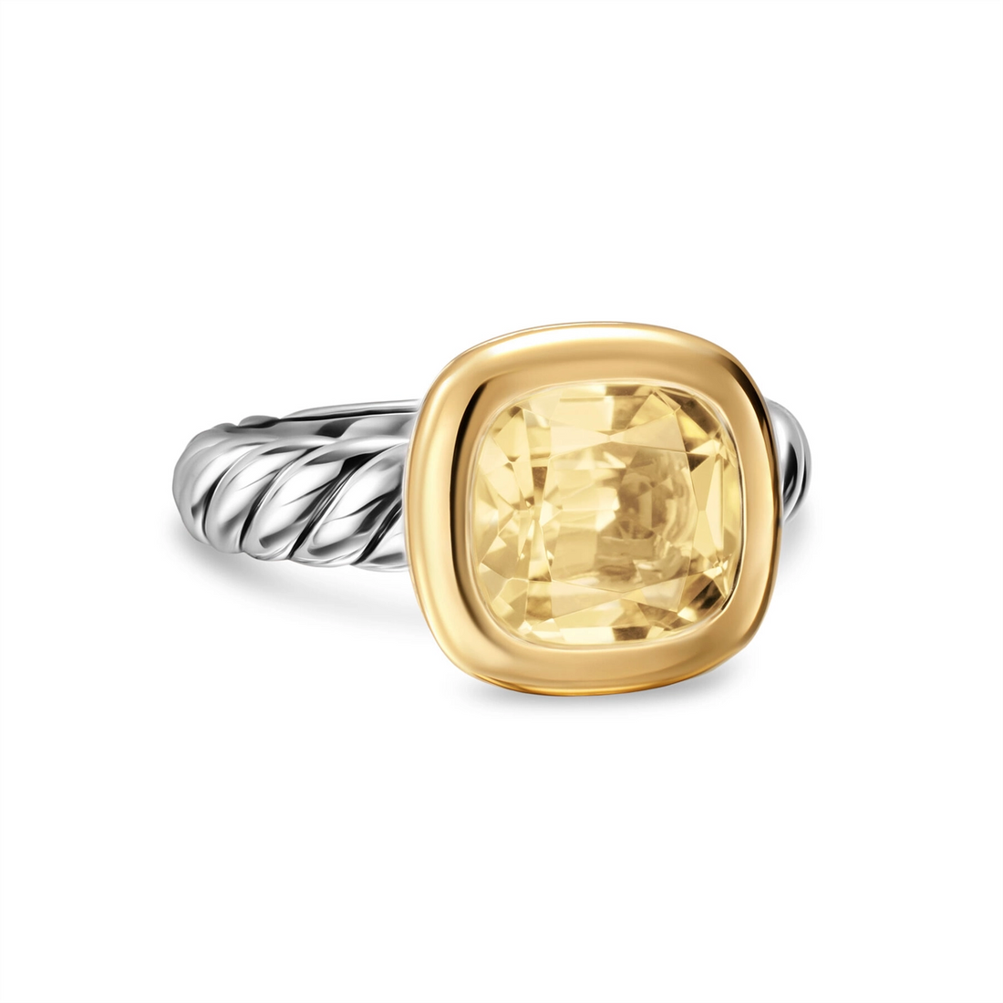 David Yurman Rings in Mixed Metals containing Citrine R18524S8ACC7