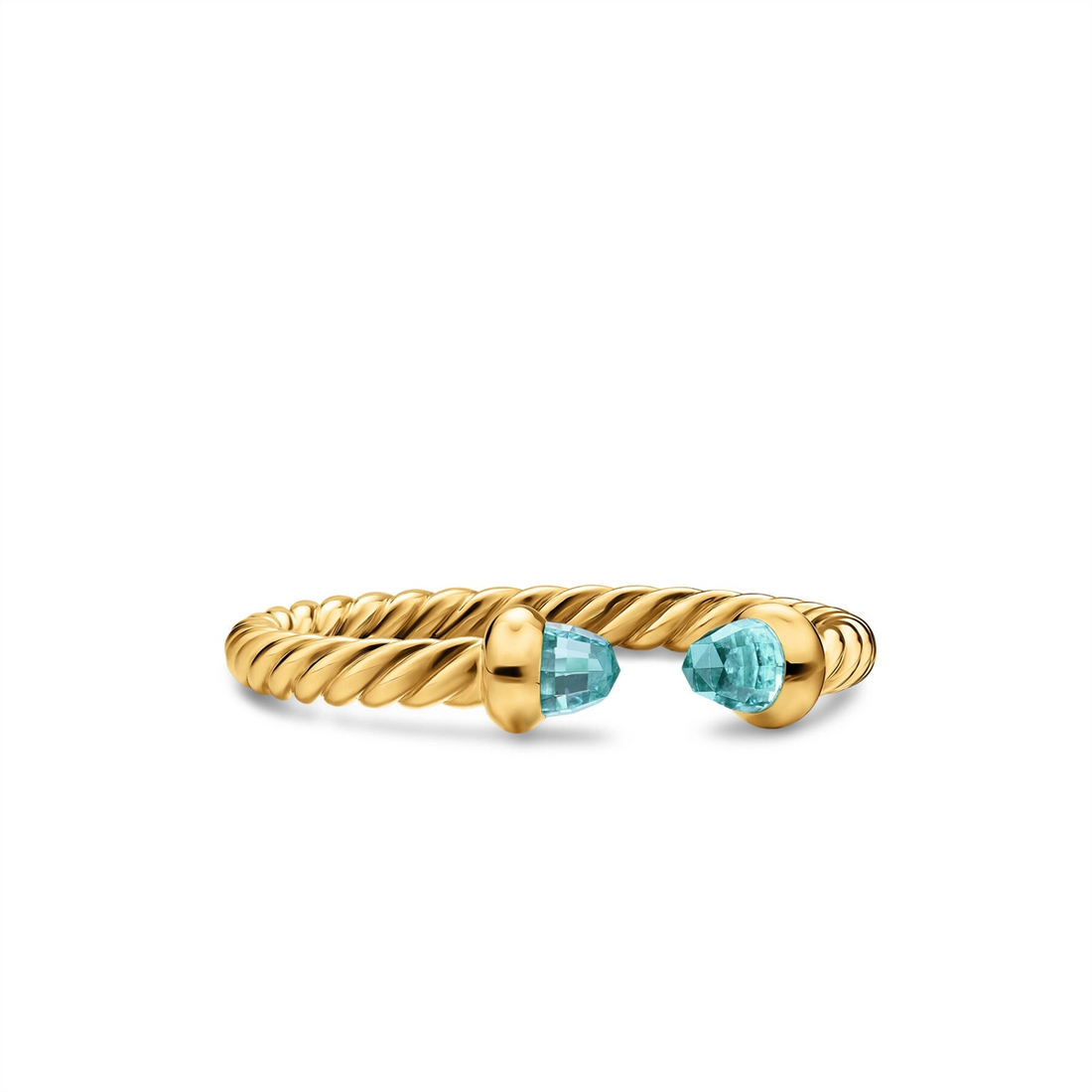 David Yurman Rings in Yellow Gold containing Aquamarine R1906188AAQ6
