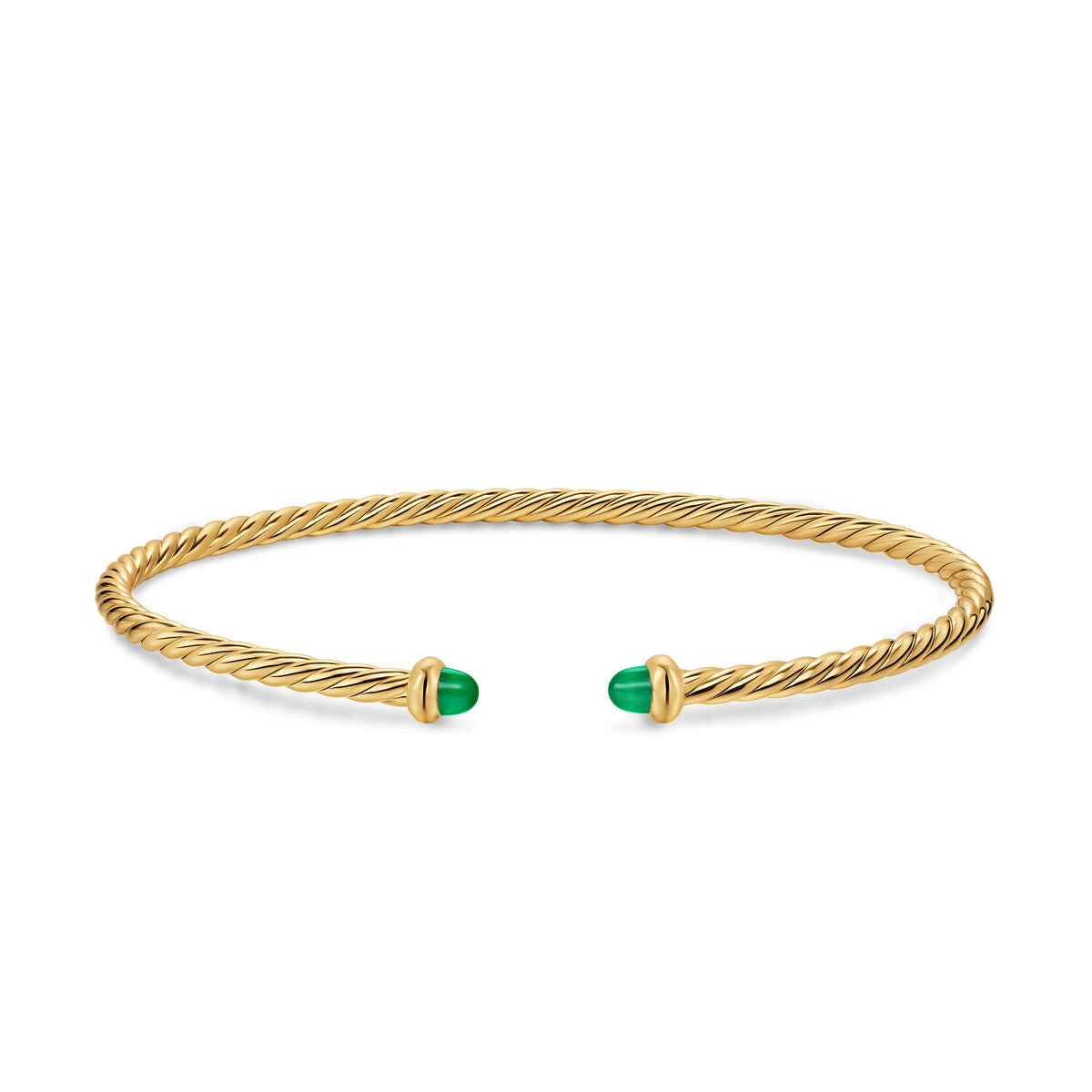 David Yurman Bracelets in Yellow Gold containing Emerald B1885788BEMM