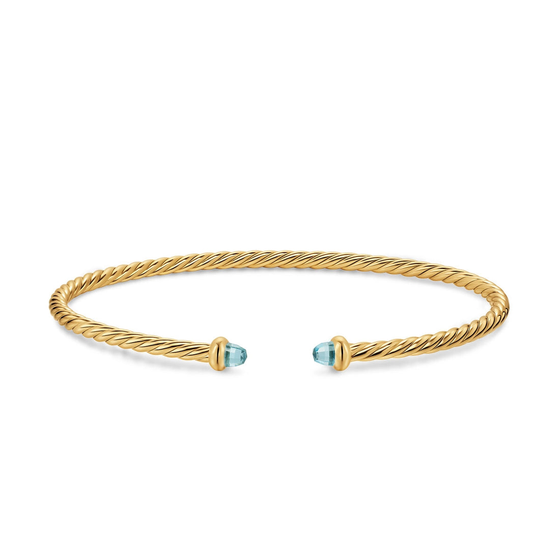 David Yurman Bracelets in Yellow Gold containing Aquamarine B1885788AAQM