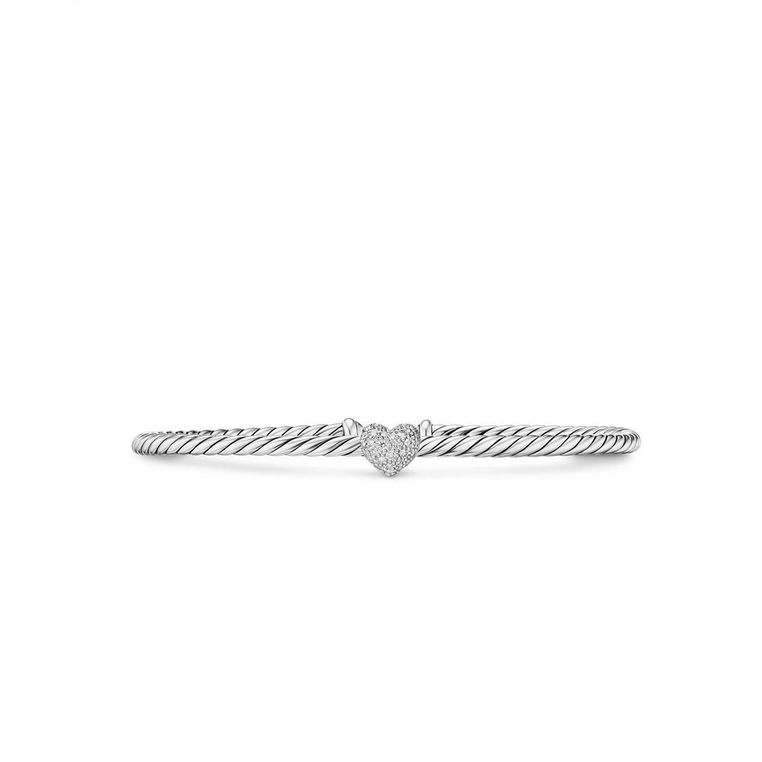 David Yurman Bracelets in Silver containing Diamond B18684DSSADIS
