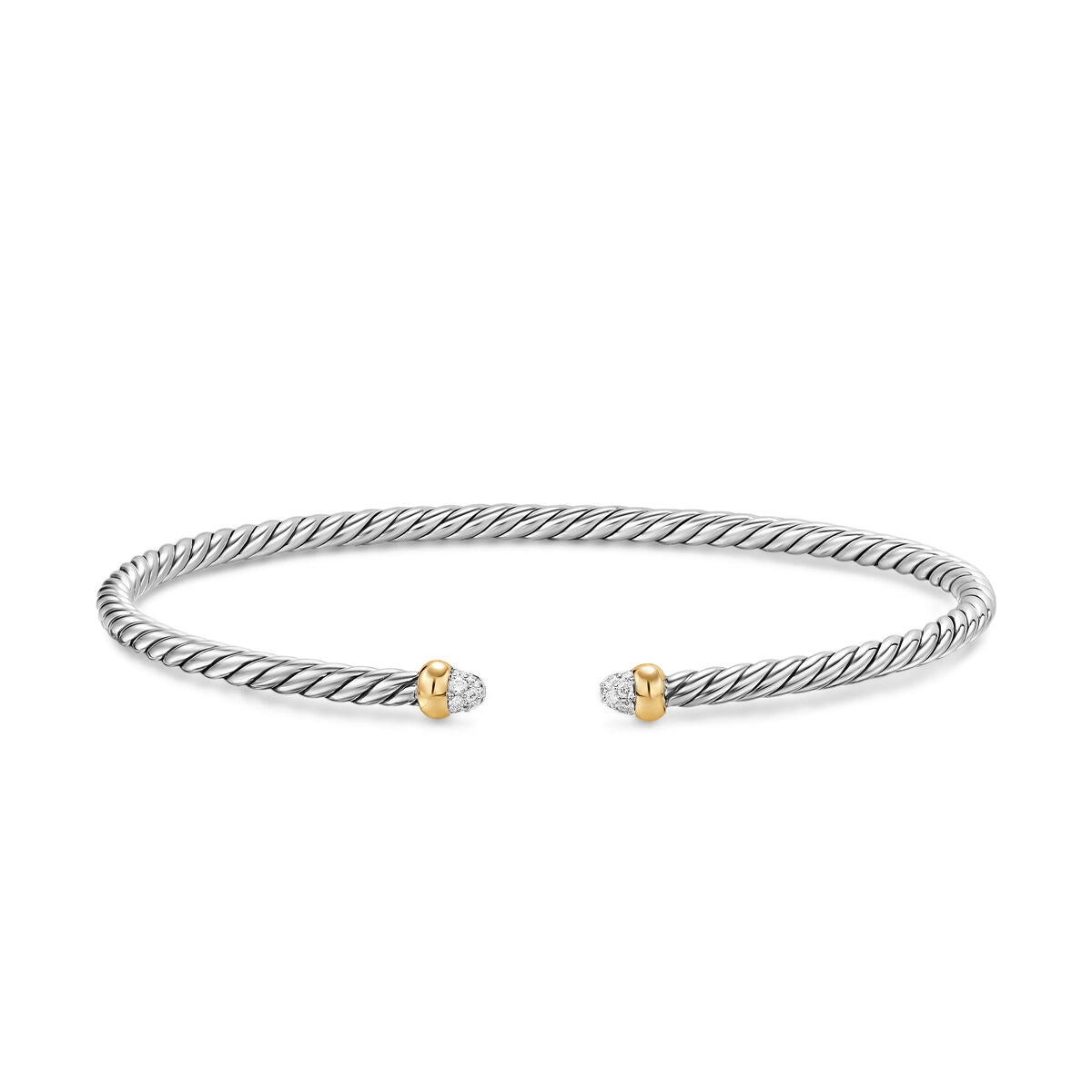 David Yurman Bracelets in Mixed Metals containing Diamond B18907DS4ADIS