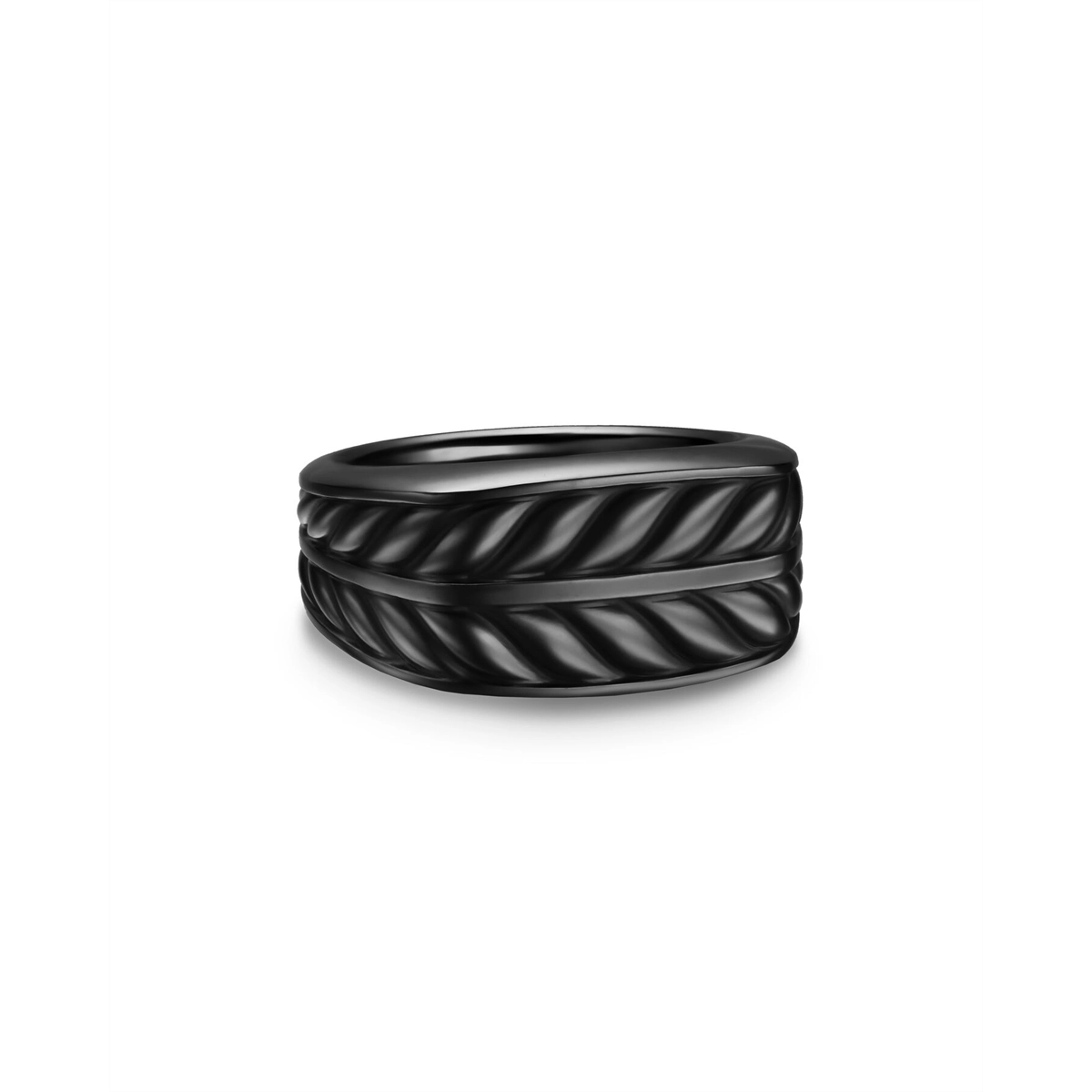 David Yurman Rings in Alternative Metals R35398MBB10