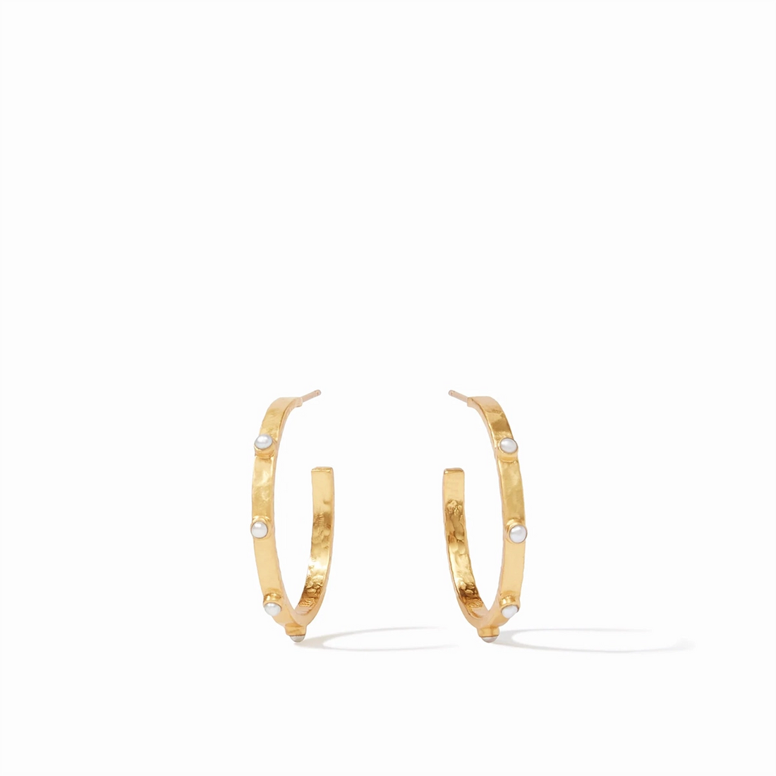 Julie Vos Earrings containing Pearl HP036GPL-M