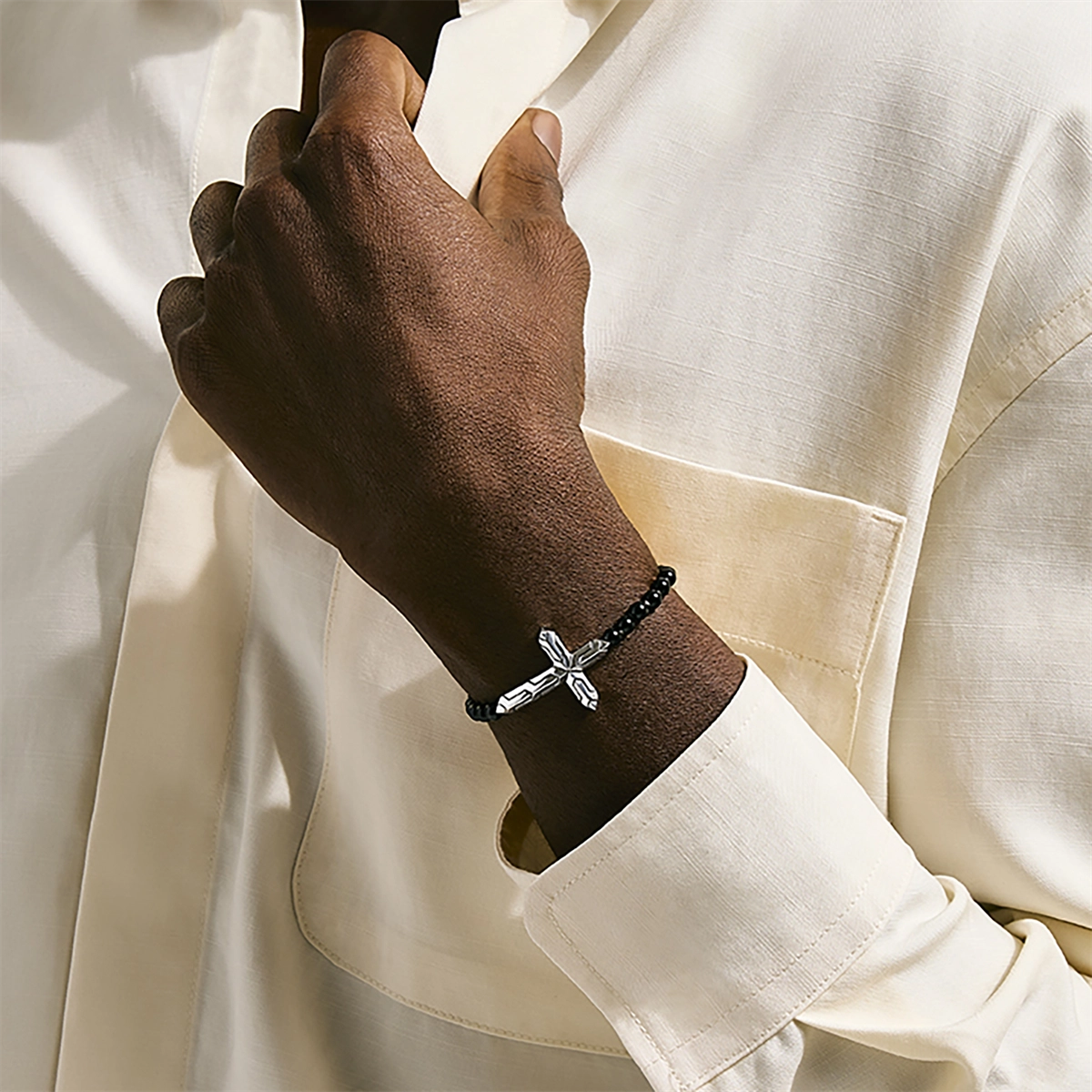 John Hardy Bracelets in Silver containing Black onyx BUS972181BONXUL