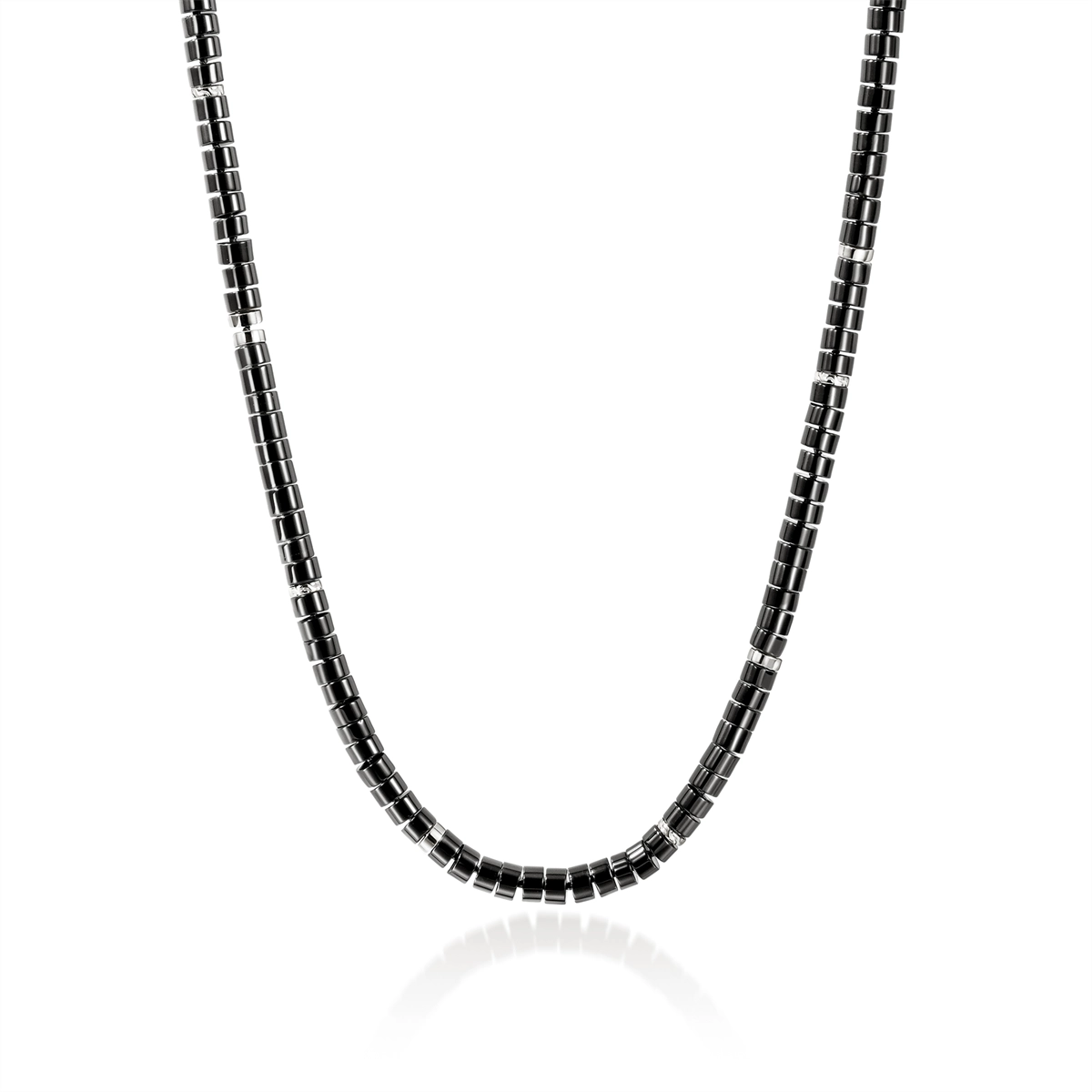 John Hardy Necklaces in Silver containing Black onyx NMS290141BONX22
