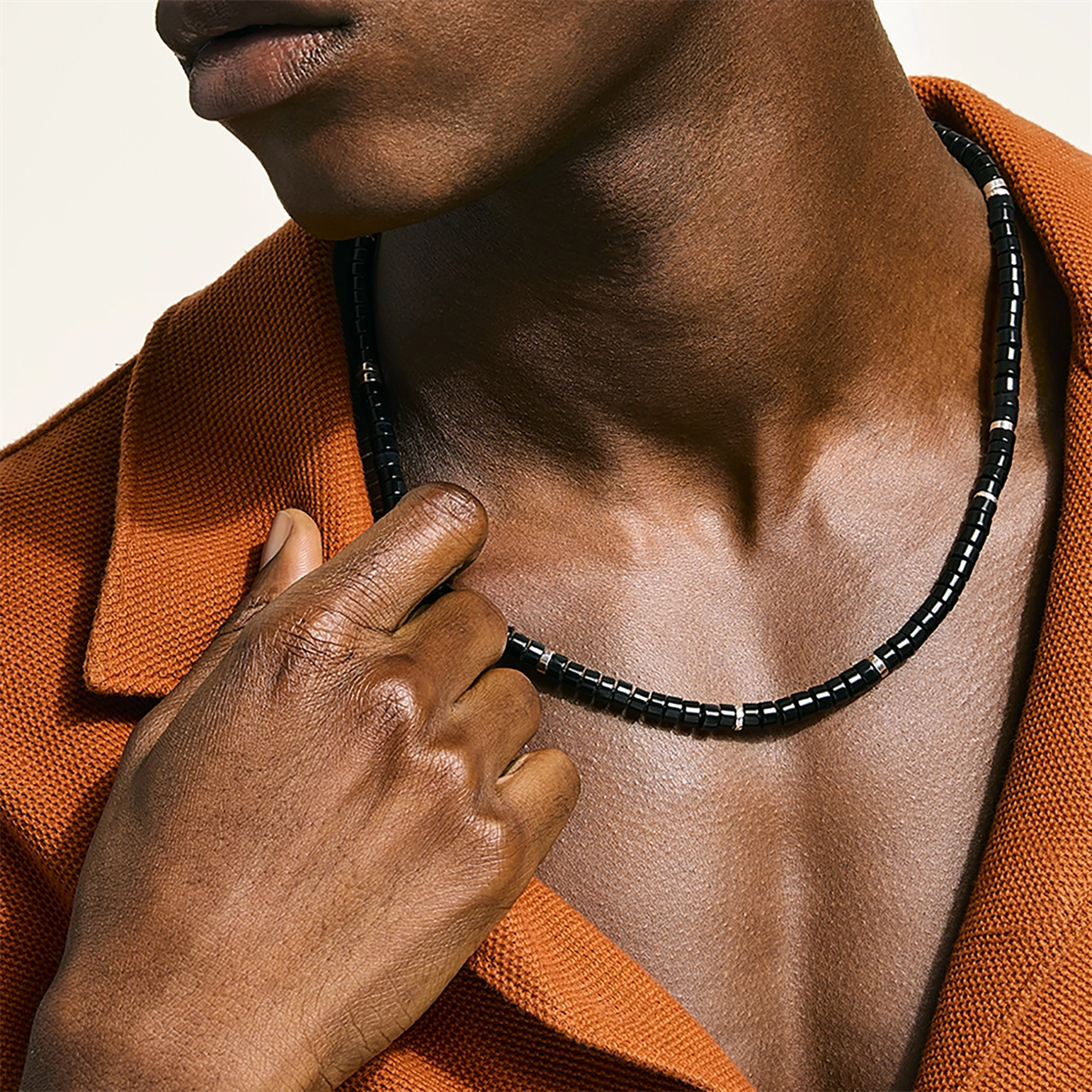 John Hardy Necklaces in Silver containing Black onyx NMS290141BONX22