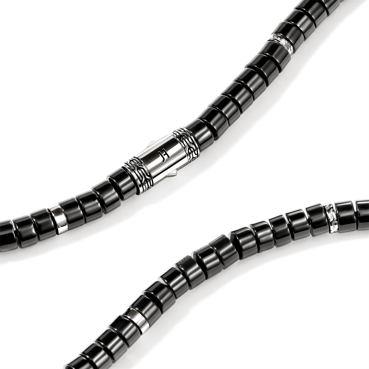 John Hardy Necklaces in Silver containing Black onyx NMS290141BONX22