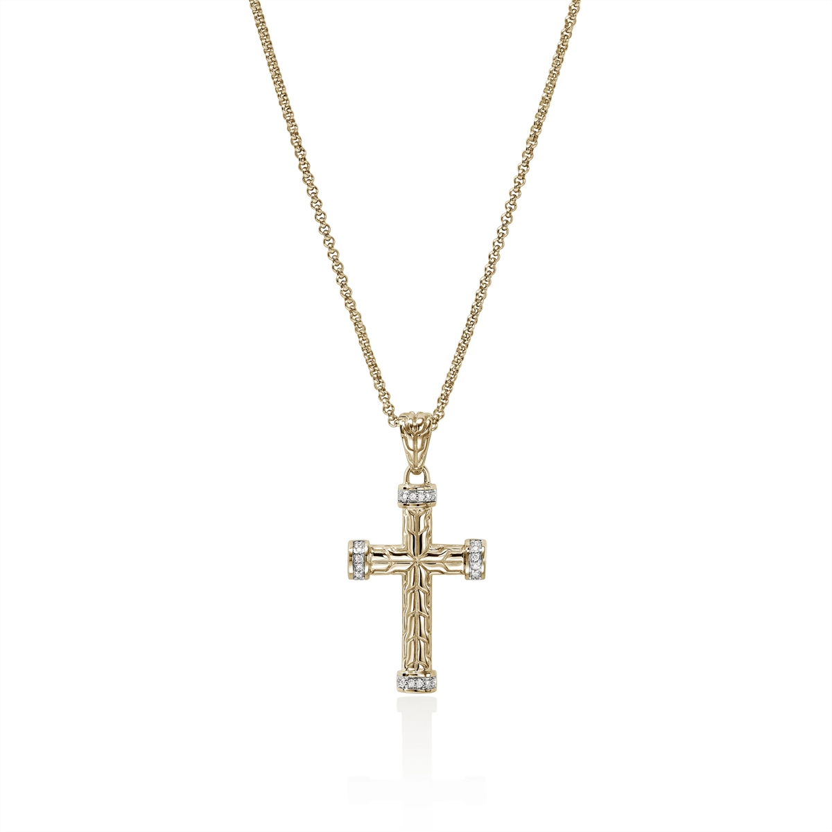 John Hardy Pendants in Yellow Gold containing Diamond HMGGX906162DI