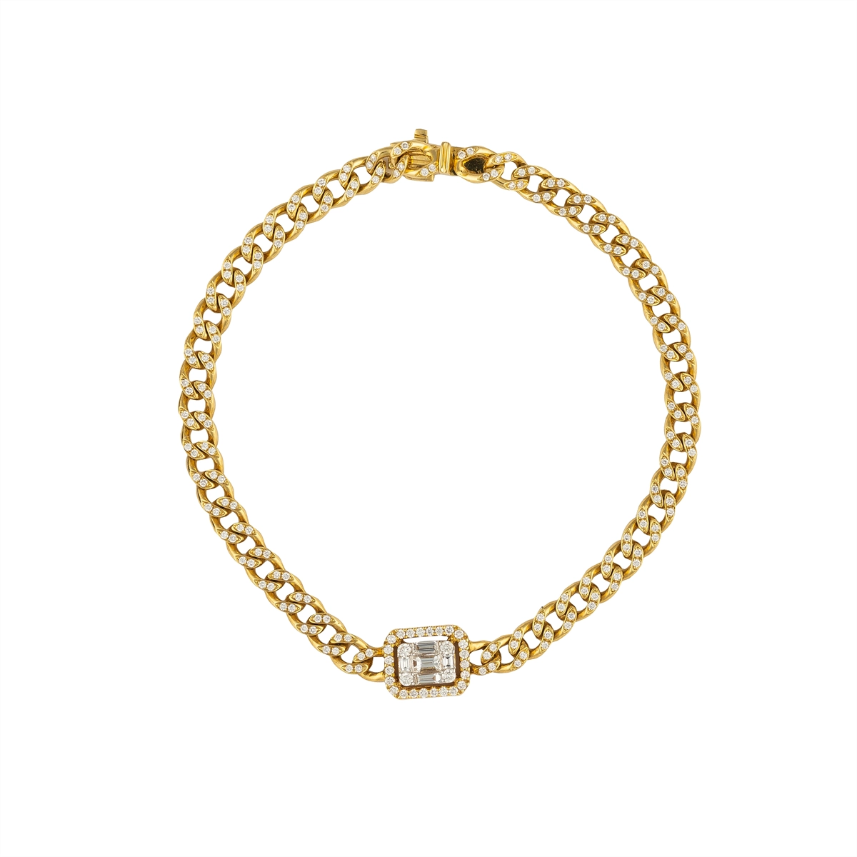 Zydo Bracelets in Yellow Gold containing Diamond VIC304DY