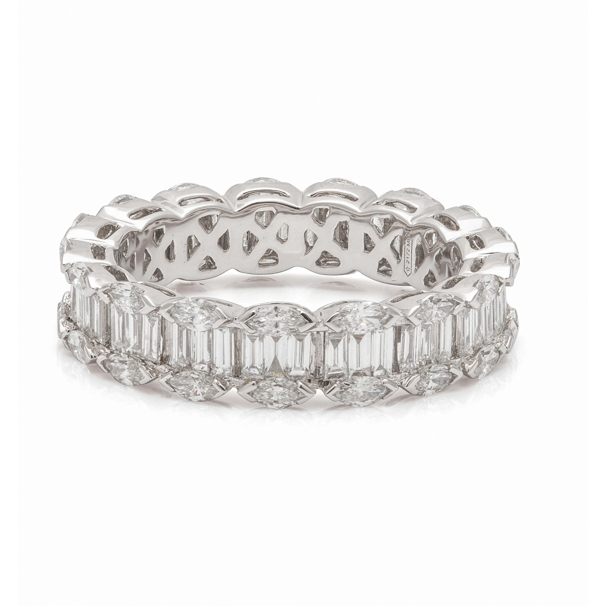 Zydo Wedding Rings in White Gold containing Diamond VIC135DW