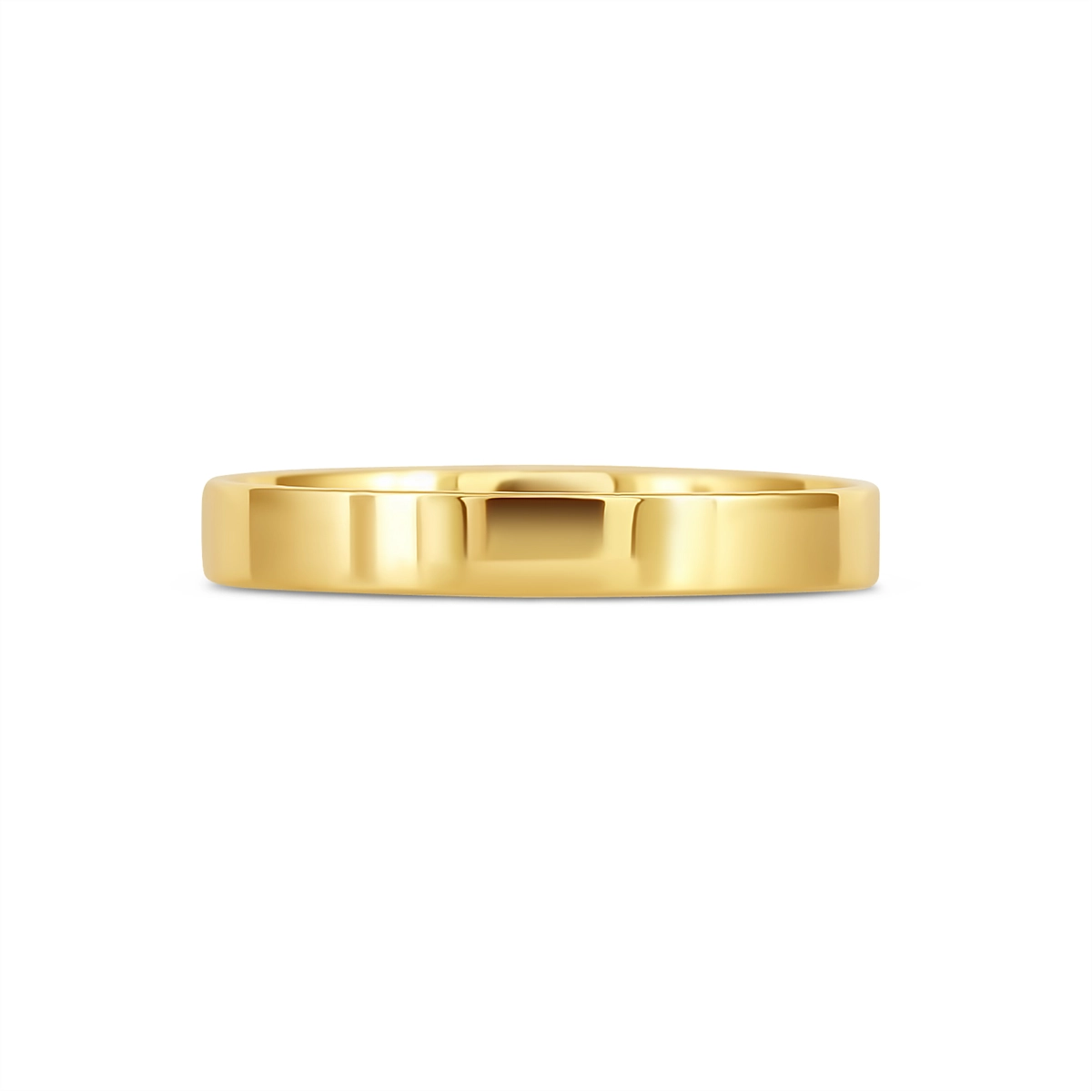 Mens Bands Engagement in Yellow Gold XXV3-3-FY-6