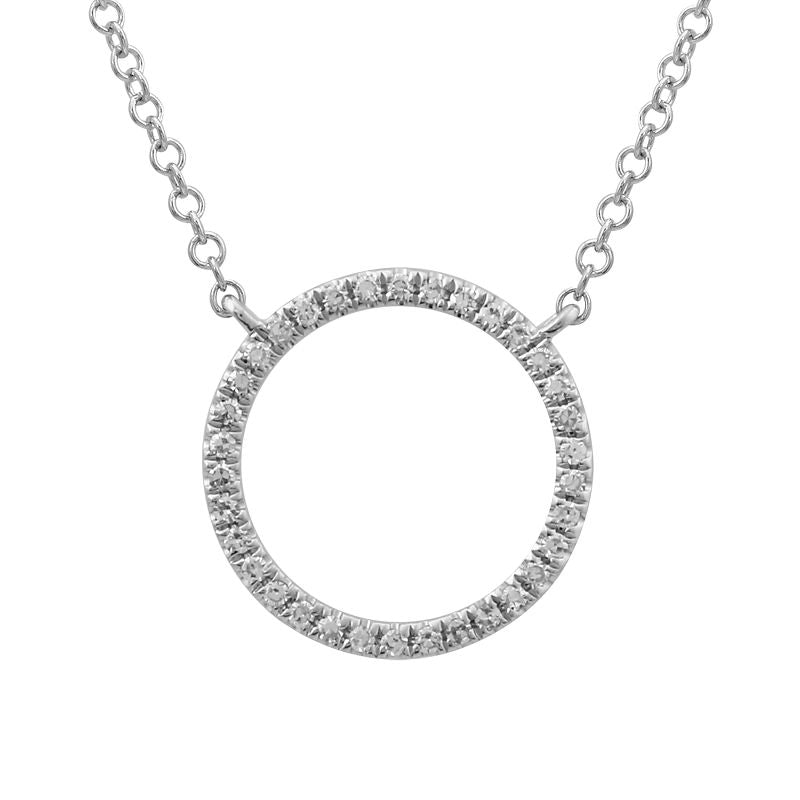 Necklaces Necklaces in White Gold containing Diamond 457910