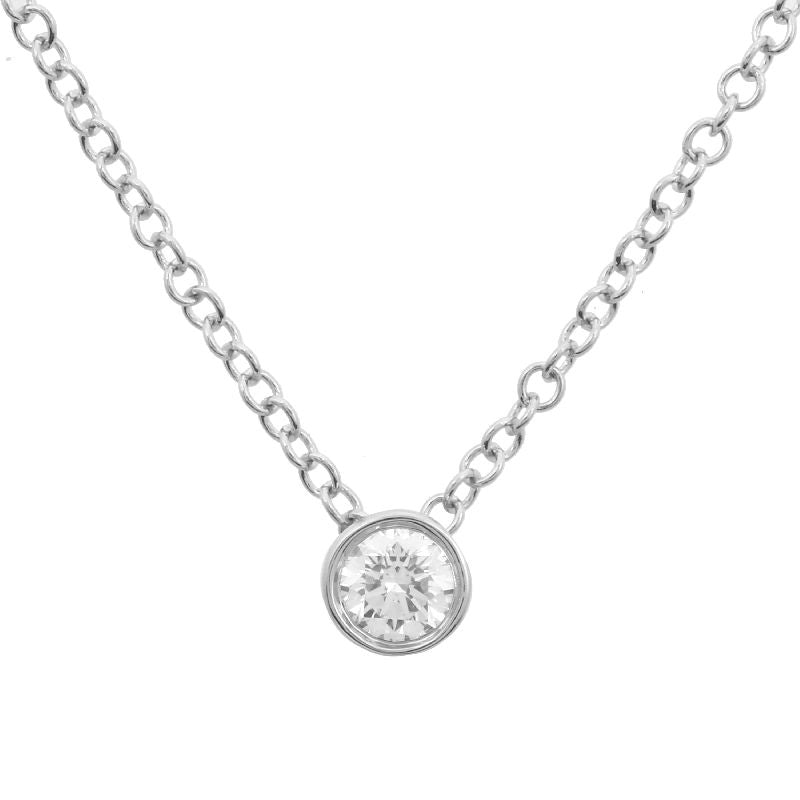 Necklaces Necklaces in White Gold containing Diamond 457930