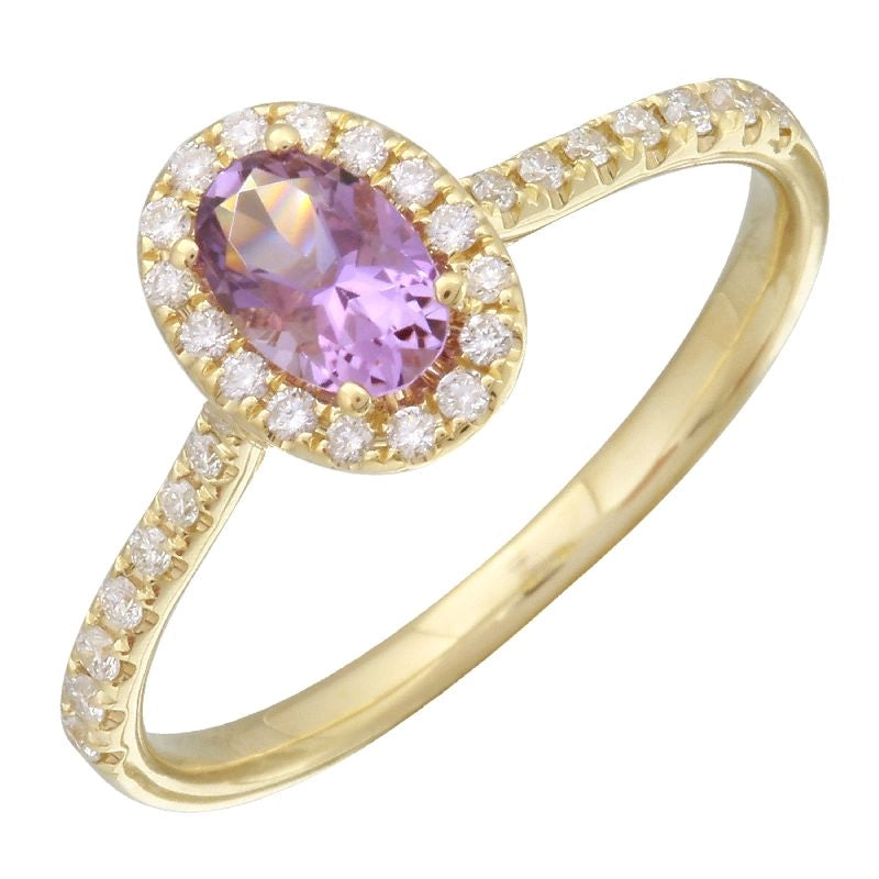Rings Rings in Yellow Gold containing Amethyst, Diamond 457933