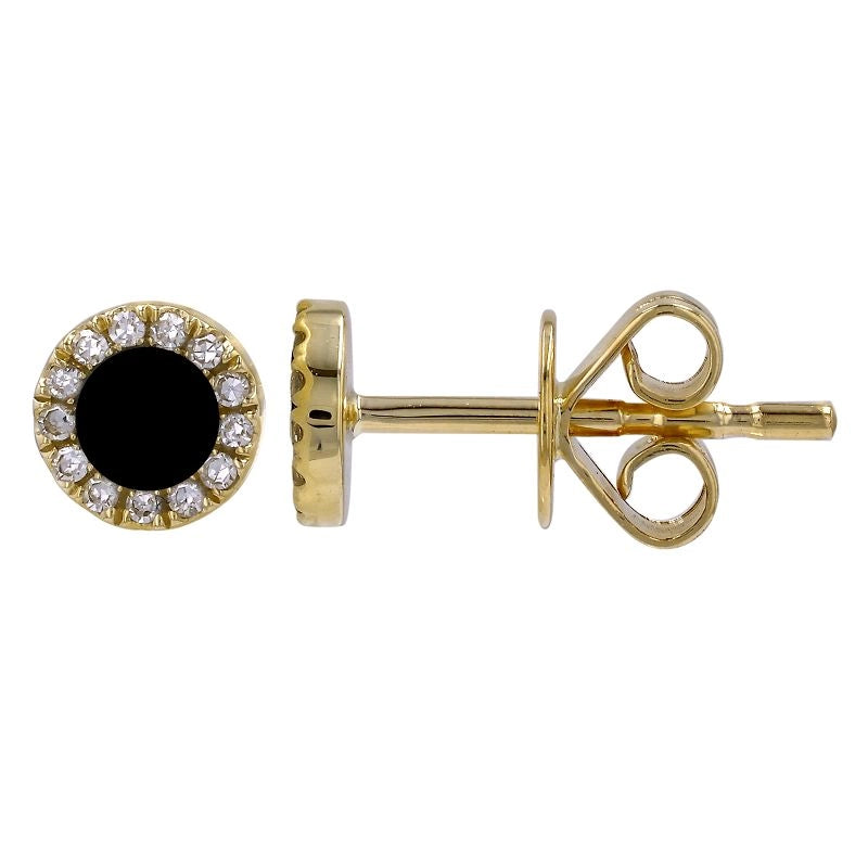 Earrings Earrings in Yellow Gold containing Black onyx, Multi-gemstone, Diamond 457937