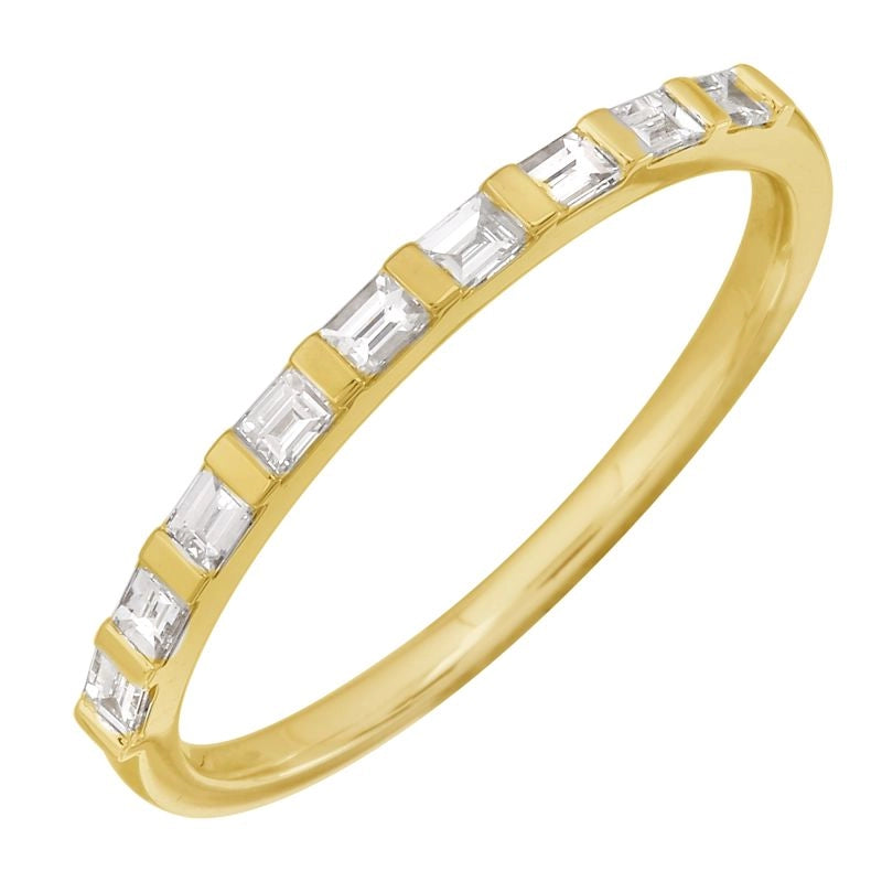 Wedding Bands Wedding Rings in Yellow Gold containing Diamond 457941