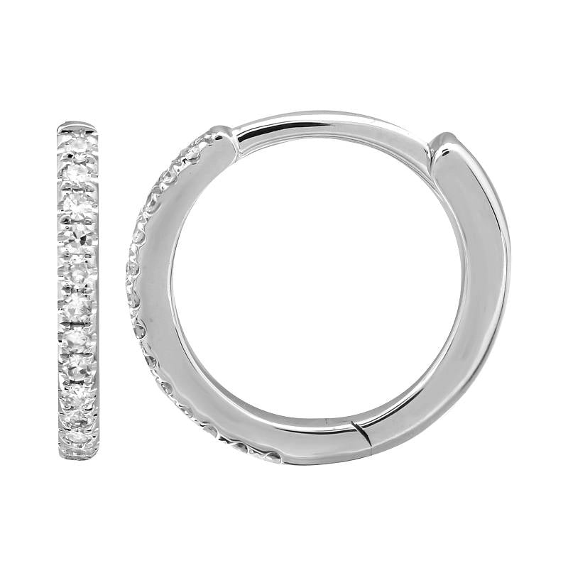 Earrings Earrings in White Gold containing Diamond 457944